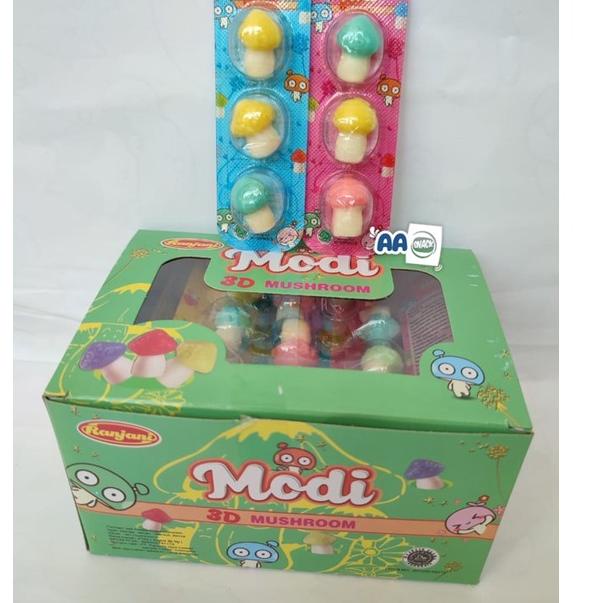 

CODEMm3M7--PERMEN MODI 3D MUSHROOM ISI 24 X 9 GR