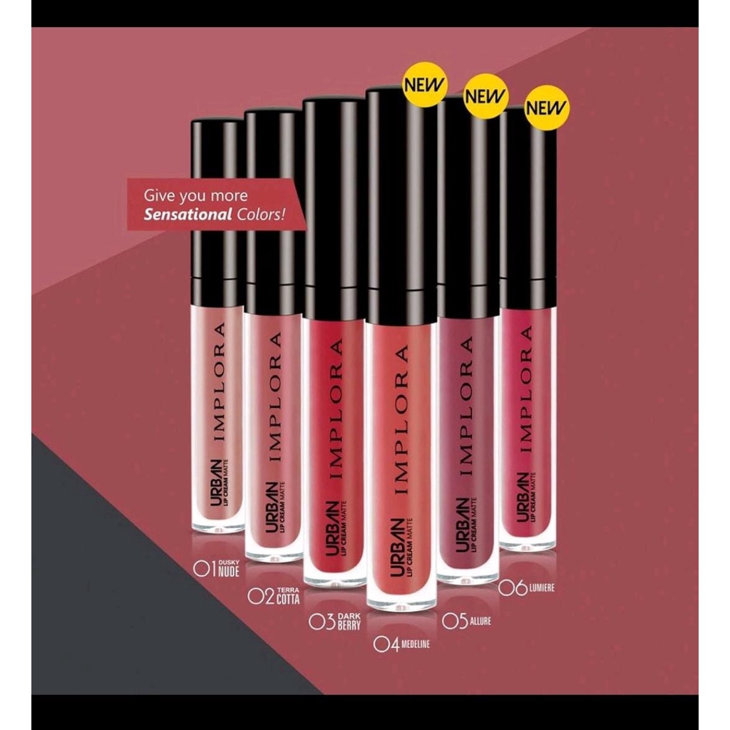 IMPLORA LIPCREAM / IMPLORA URBAN/ LIPCREAM IMPLORA / LIP CREAM IMPLORA