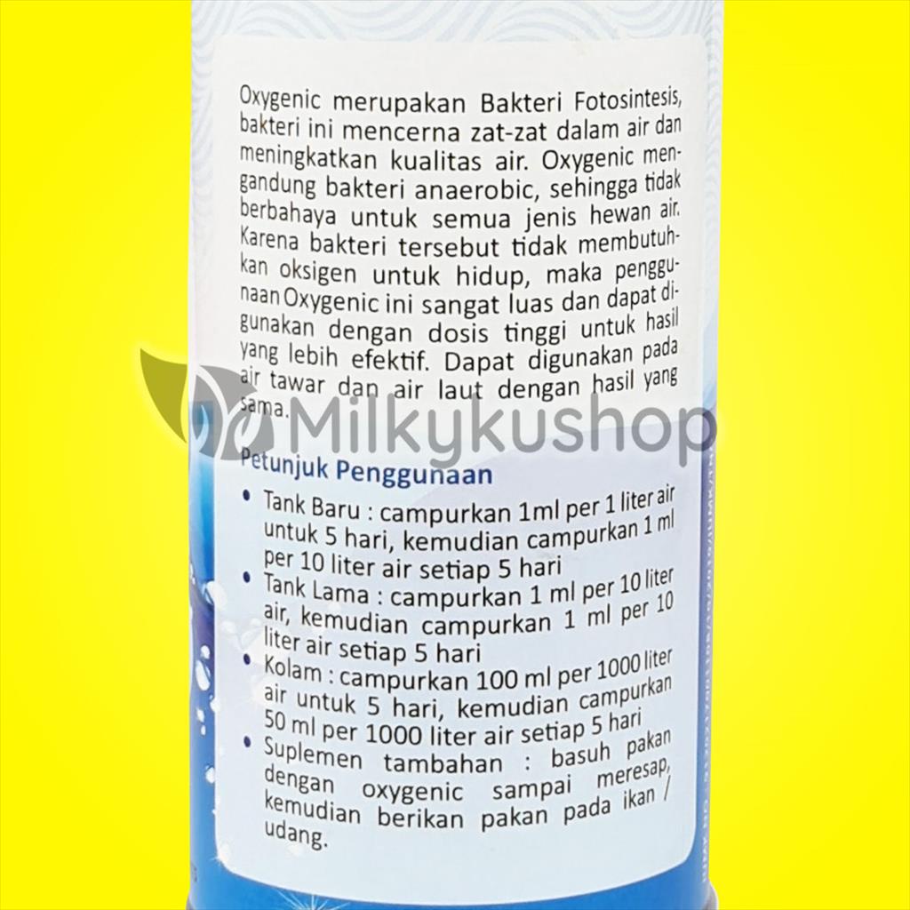 OXYGENIC PERIKANAN BIRU 1000 ML PROBIOTIK STARTER KOLAM AQUARIUM