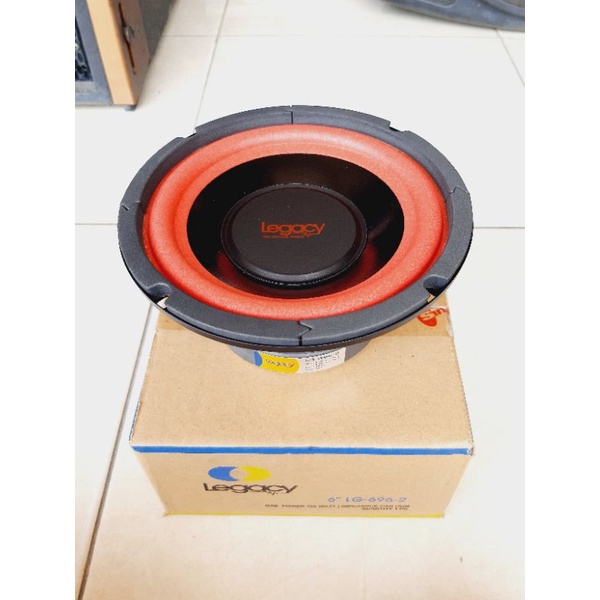 Speaker Subwoofer Legacy 6&quot; 6 inch LG 696 2 Double Coil