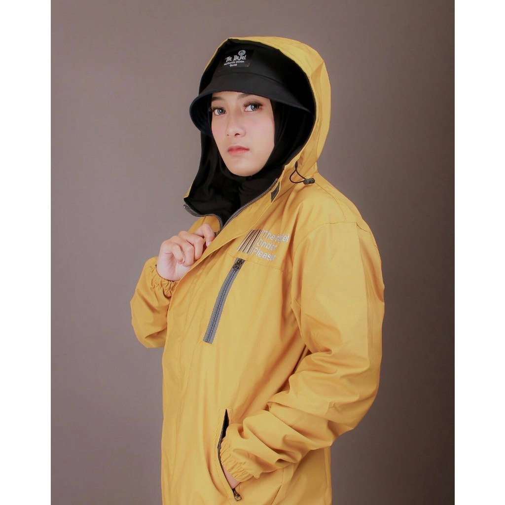 The Bojiel Pleasure - Jaket Outdoor Pria Jaket Parasut Jaket Outdoor Unisex Jaket Distro Jaket Gunung Kuning