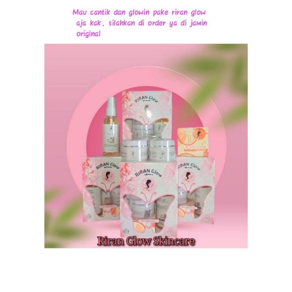 Riran Glow Skincare Original (BPOM )