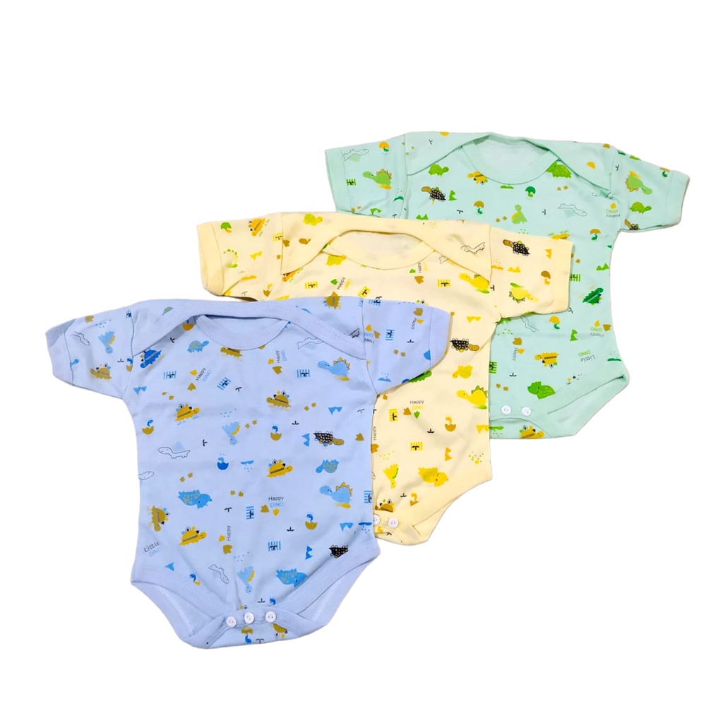 Jumper Pendek Bayi Motif Warna Jumper Bayi Perempuan Laki Laki Jumsuit Bayi Batu Lahir Bodysuit