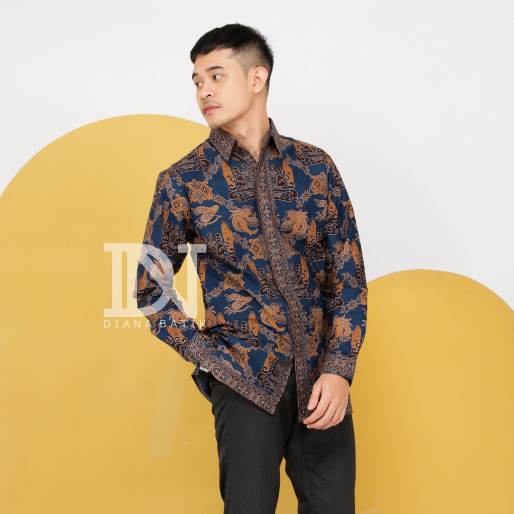 KEMEJA BATIK KATUN BALIAN by Diana Batik