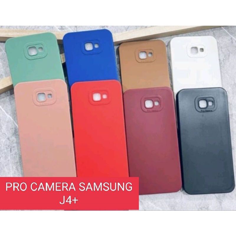 SoftCase Macaron SAMSUNG SAMSUNG J4 PLUS / 2018 Pro Camera