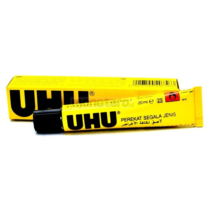 

Lem Cair UHU All Purpose Adhesive 20gr / 20ml / Glue