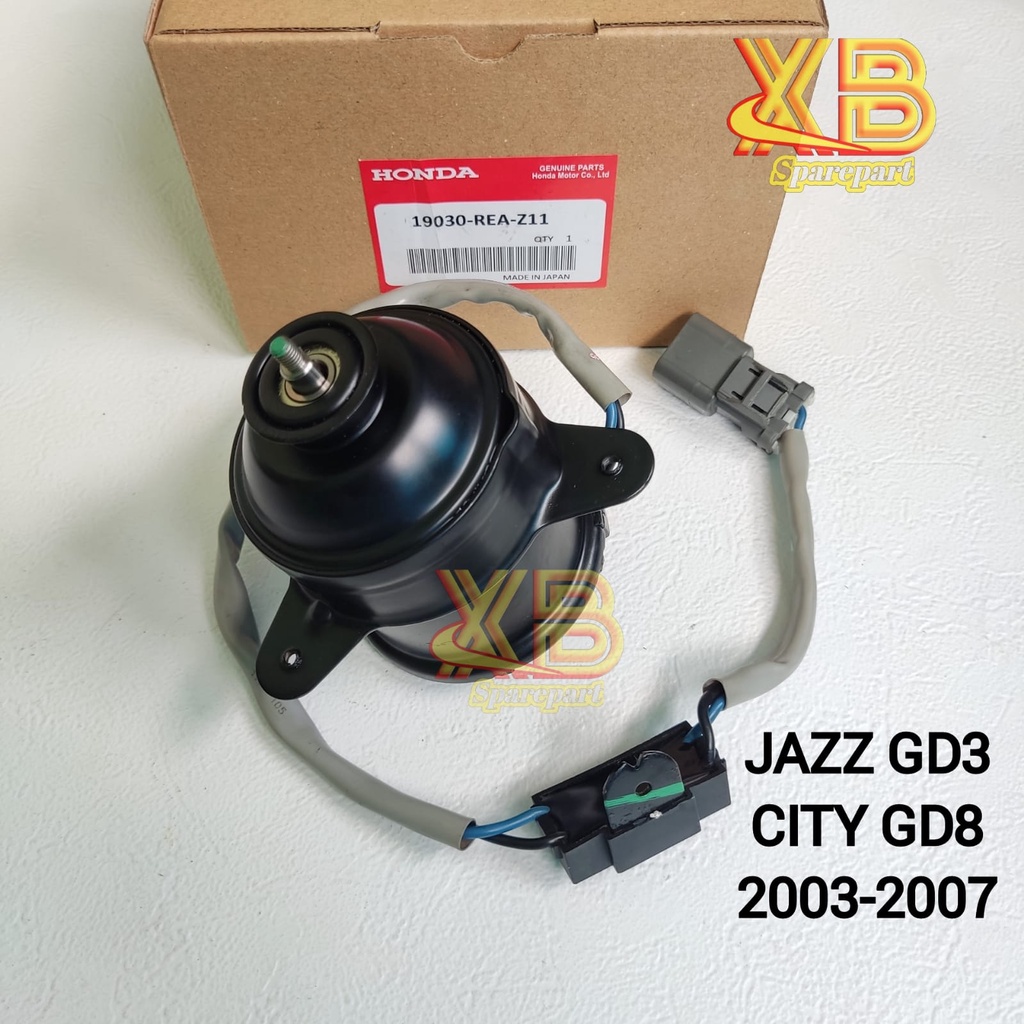 Motor dinamo extra fan radiator Honda Jazz Gd3 City Gd8