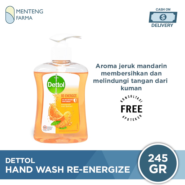Dettol Handwash Re-Energize - 245 ML