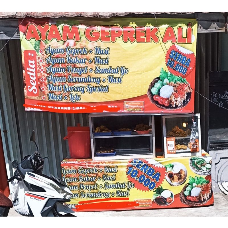 

paket NASI AYAM GEPREK ready setiap hari
