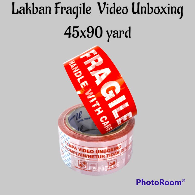 

Lakban Unboxing Fragile 45x90 yard Nawa Tape