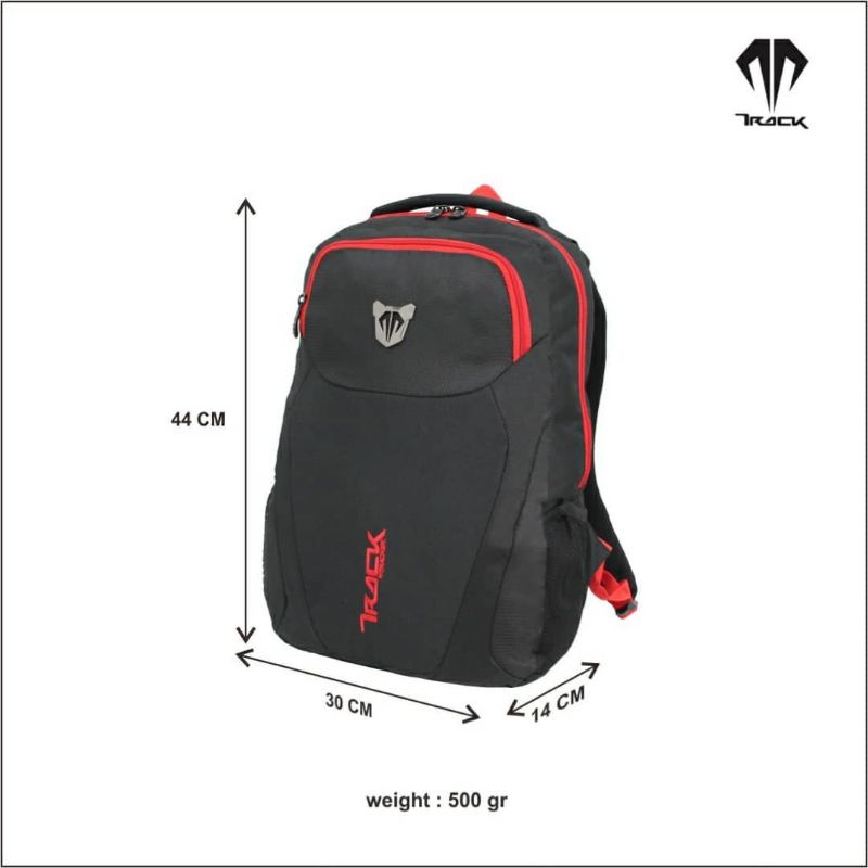 Tas ransel sekolah laptop - daypack - backpack - Track by Tracker 78TR365 original free rain cover