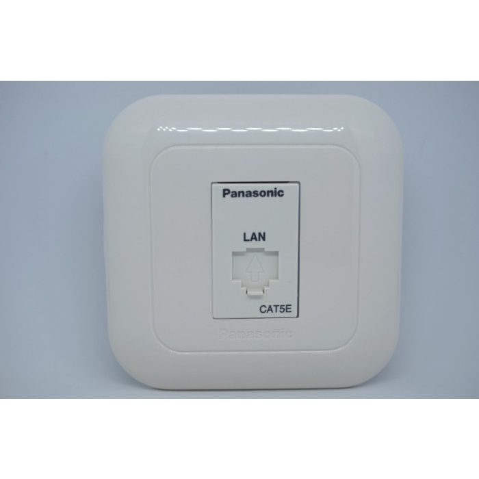Saklar Data Wej2488 Wej 2488 Cat5E Panasonic + Frame