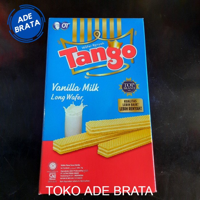 

wafer tango 500 rasa vanila isi 24 pcs
