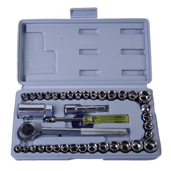 KENMASTER Kunci sok set 40pcs