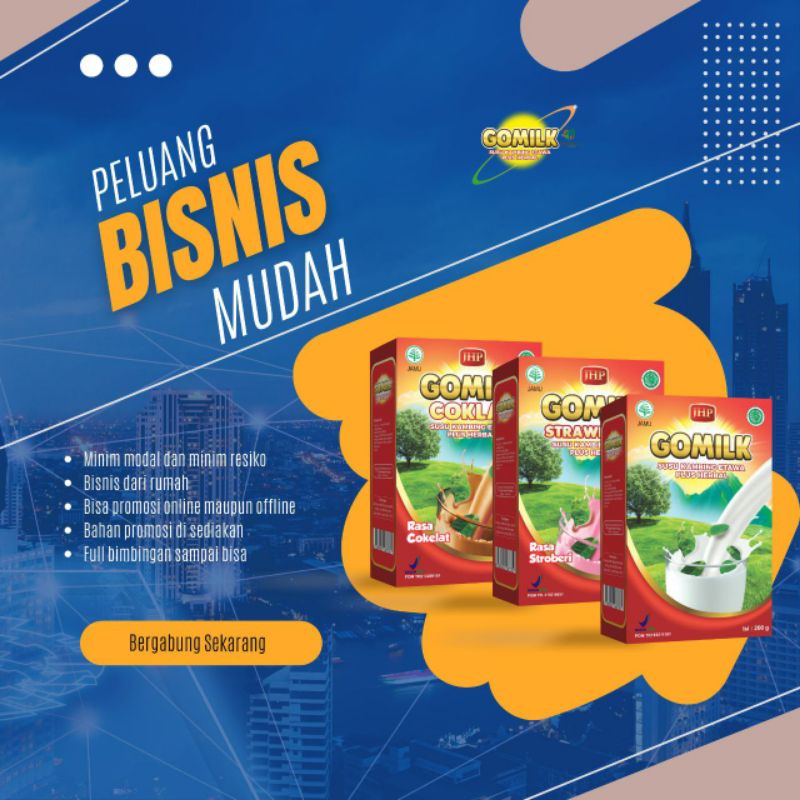 

Gomilk susu kambing etawa plus herbal