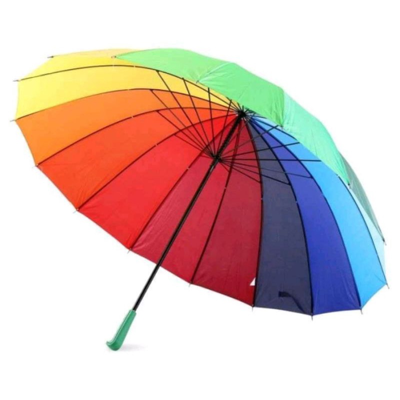 payung besar / payung pelangi / payung 16 jari