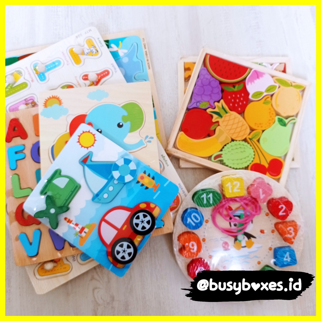 Busyboxes.id Mainan edukasi anak REJECT SALE (masih bagus dan aman dimainkan sikecil)