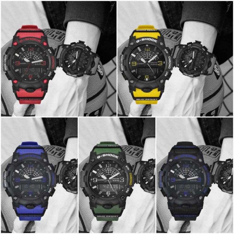 Jual Jam tangan Sporty model CASIO G SHOCK Mudmaster GG B100 Dualtime include box Shopee Indonesia