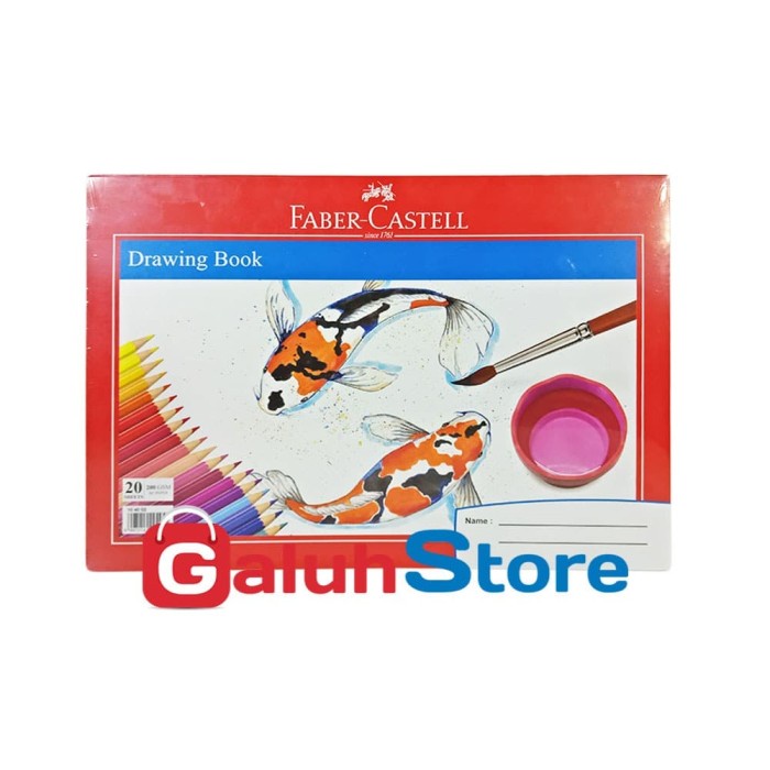 

Gilaa!!! Faber Castell Buku Gambar A4 Isi 20 Lembar 200 Gsm Promo