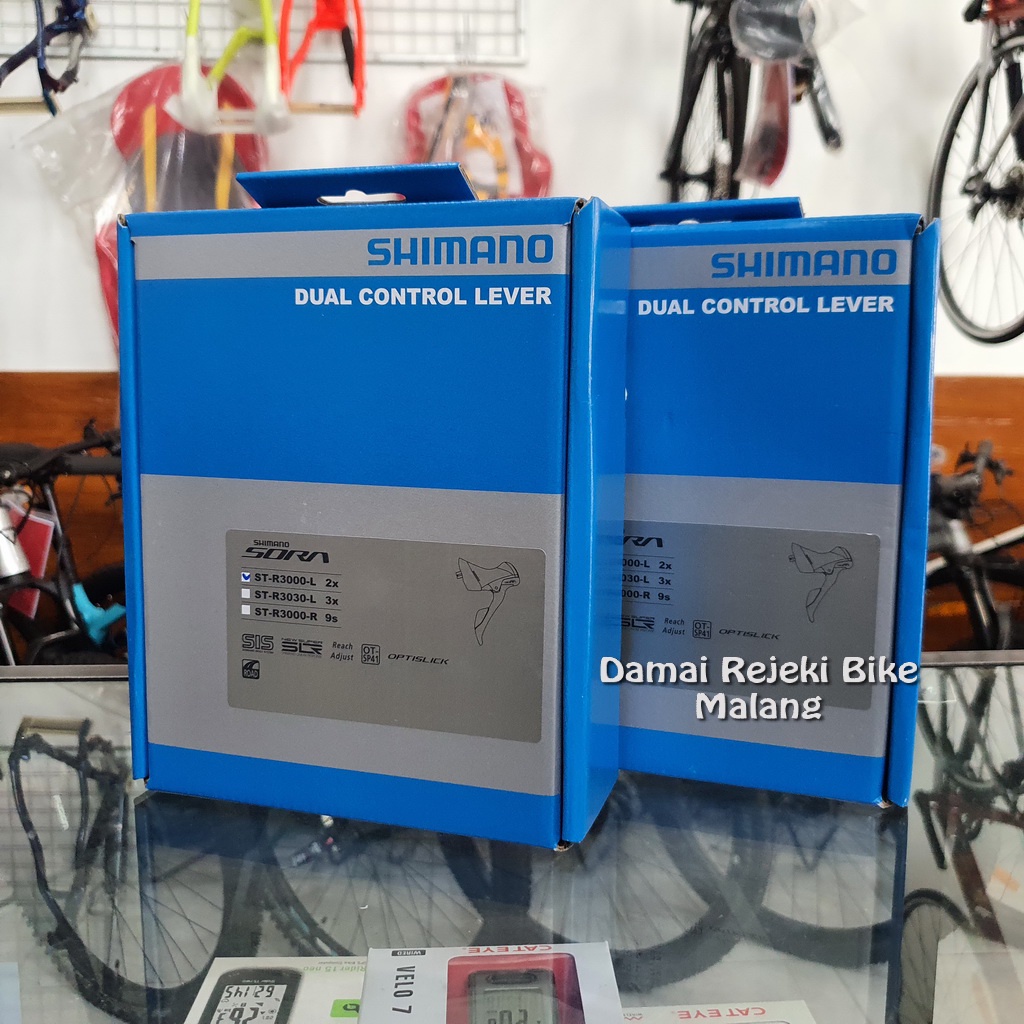 Brifter Shimano Sora R3000 2 x 9 speed - Shift Brake Lever