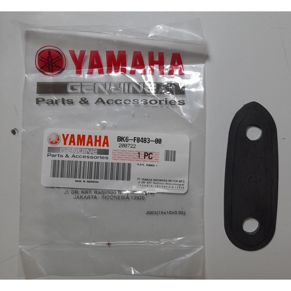 Karet Alas Dudukan Spion Plate Rubber Yamaha R15 R 15 BK6 F8483 00