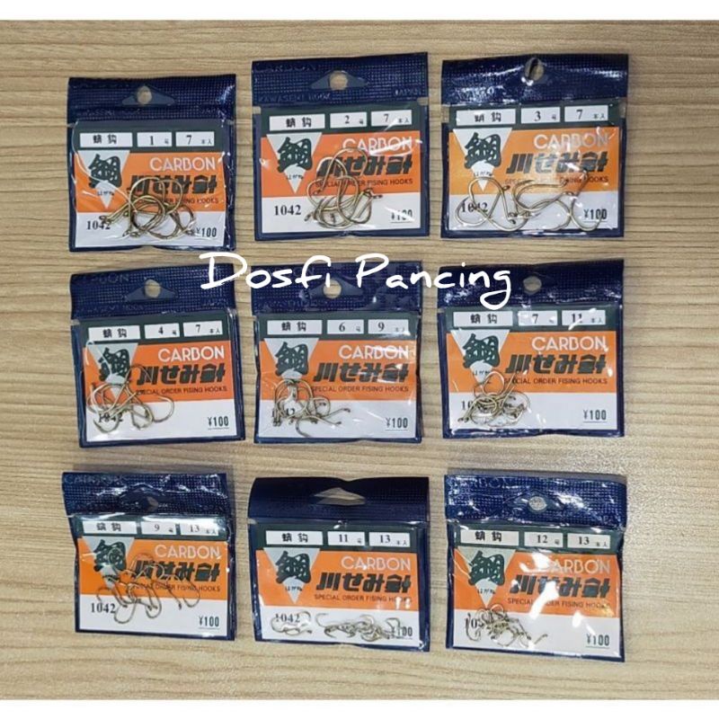 Kail Pancing Carbon 1042 / Kail Warna Emas Gold