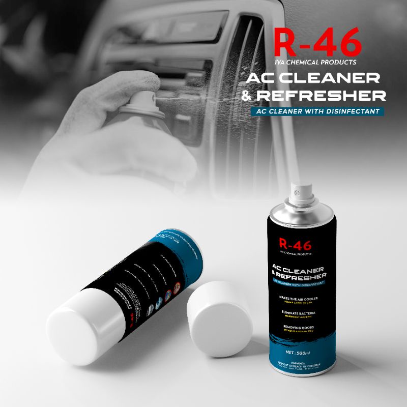 AC CLEANER / AC CLEANER 500ML / PEMBERSIH AC / AC REFRESHER / AC CLEANER R46 / PEMBERSIH AC RUMAH / PENYEJUK AC / PEMBERSIH AC ORIGINAL