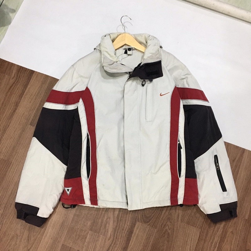 jaket nike threetone colours, jaket nike vintage, nike