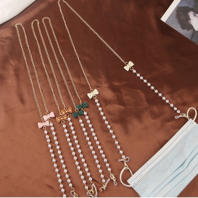 Strap Masker /Tali Masker Kalung Masker Aksesoris Masker Strap Masker Hijab/ Tali Masker Korea/ Tali Masker Anak
