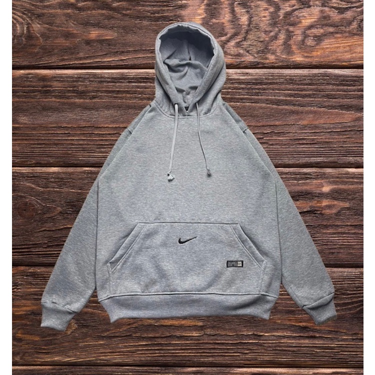 HOODIE VINTAGE NIKE PRIA WANITA GREY