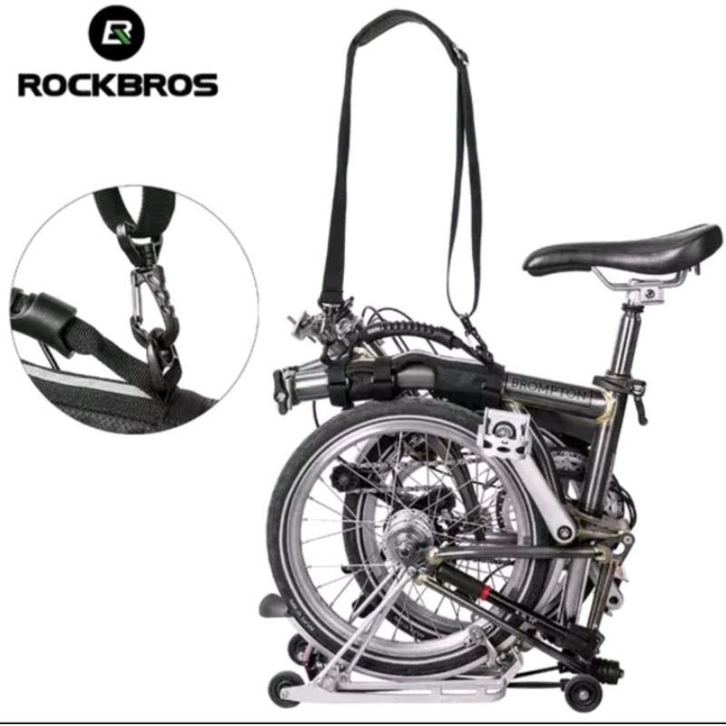 Rockbros Carrying Shouder Strap Sepeda Lipat Tas Sepeda Lipat