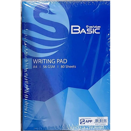 

Block note/ Writing Pad A4 80 sheet / Memo A4 / Blok note A4