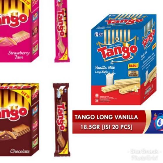 

れ Tango wafer isi 20pc Coklat/Vanila/Javamocca TERBARU 2479 ✦