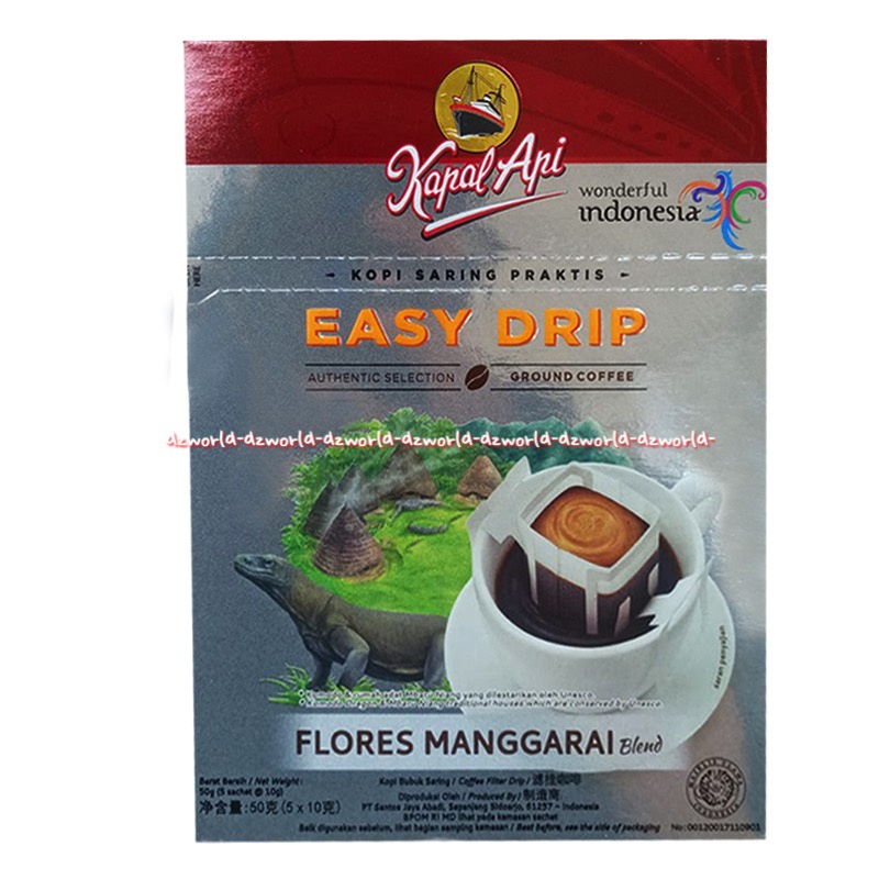 Kapal Api Easy Drip Flores Manggarai 5sachet Blend Kopi Forest Bubuk Kapalapi Dengan Saringan Kopi Saring Coffee Drip Flores Mangarai