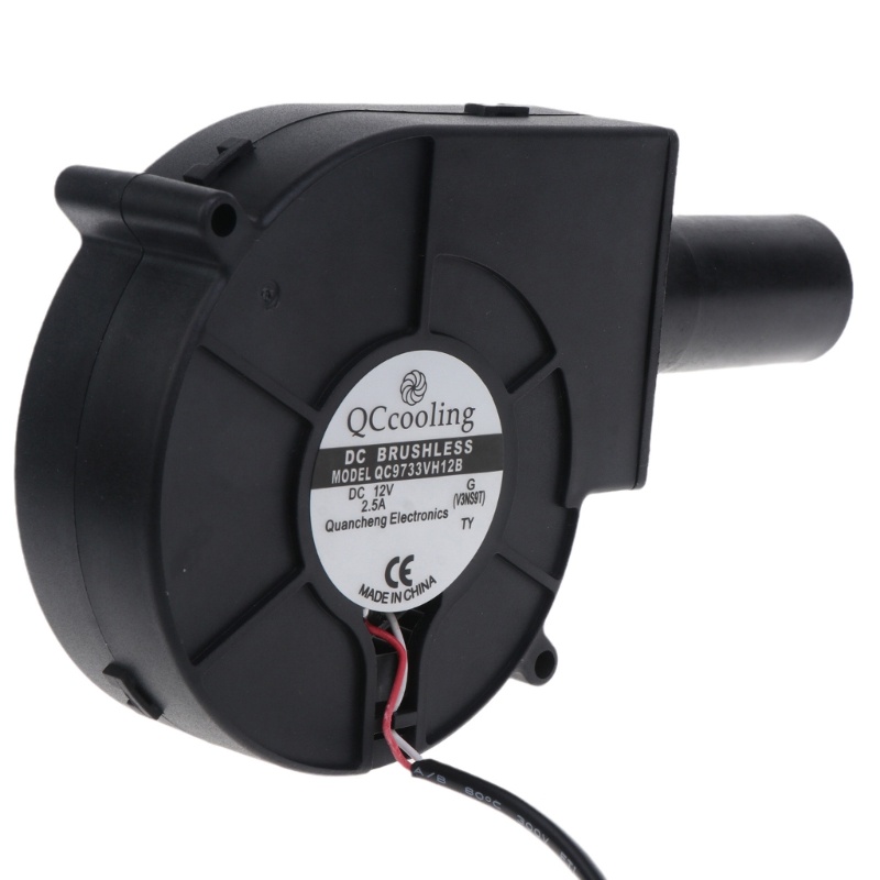 Zzz Kipas Blower BBQ 110V 220V Kecepatan Adjustable Plug EU Untuk Outdoor / Camping