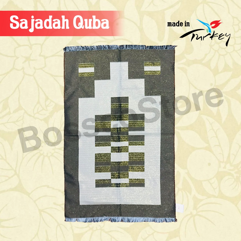 Sajadah Besar Turkey murah buat oleh2 haji atau travel 65 x 105 CM sajadah Quba sajadah premium sajadah turki sajadah halus sajadah bulu halus sajadah besar sajadah dewasa sejadah sajada hadiah haji oleh oleh haji