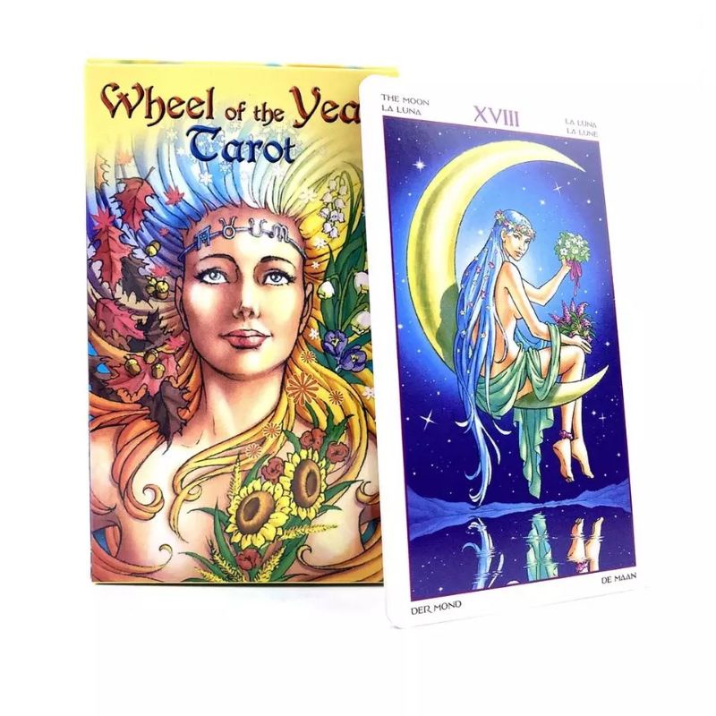 Wheel of The Year Tarot 12x7cm include guide paper