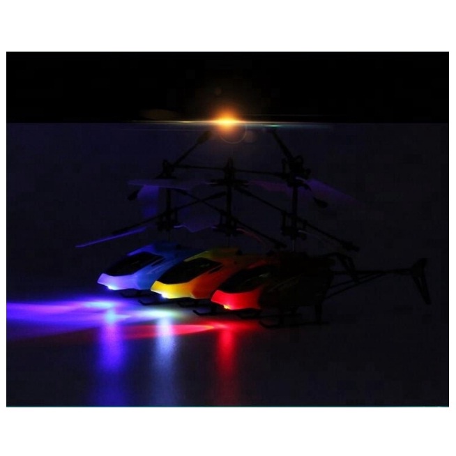 Mainan HELIKOPTER TERBANG SENSOR TANGAN Helikopter Remote Control 2.5CH Induction Aircraft CY387-7A