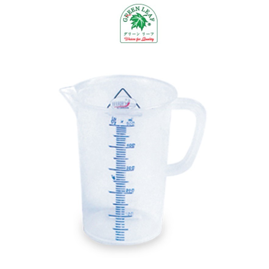 Gelas Takaran 1830 500ml Green Leaf