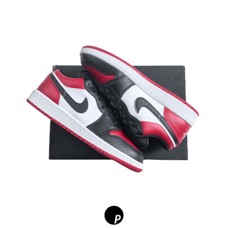 Air Jordan 1 Low Bred Toe