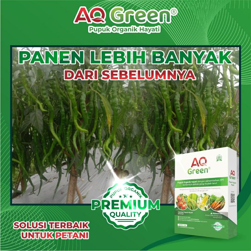 Pupuk Organik Hayati Bubuk Premium AQ GREEN 45 gr