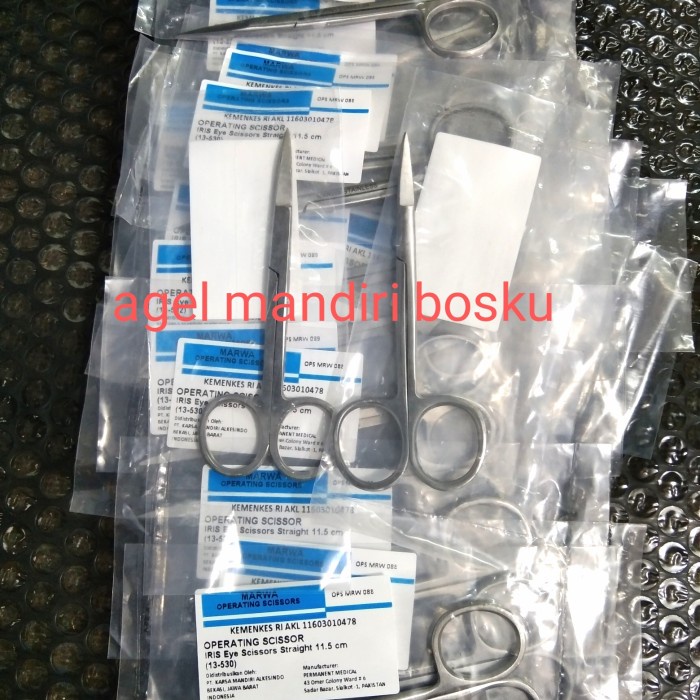 

Cantik Gunting Operasi Iris 11,5Cm Bengkok Dan Lurus/Gunting Jaringan 11,5Cm Bergaransi