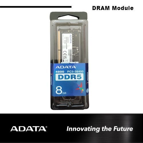 ADATA DDR5 4800MHz 8GB (1x8GB) - RAM SODIMM Single Channel