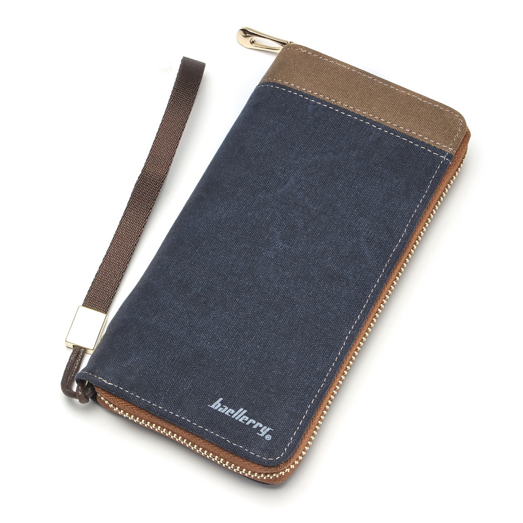 BAELLERRY S6033 Dompet Pria Panjang Bahan Kulit PU Leather Premium WATCHKITE WKOS