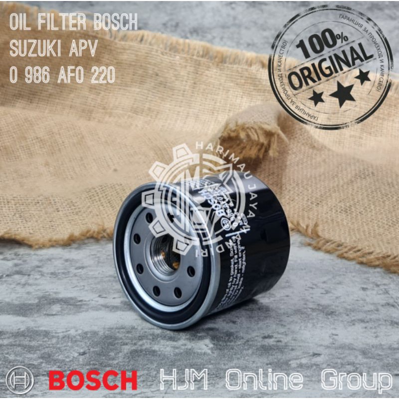 OIL FILTER - SARINGAN OLI APV / ERTIGA / BALENO / SWIFT / SPLASH / KARIMUN / FUTURA INJEKSI BOSCH