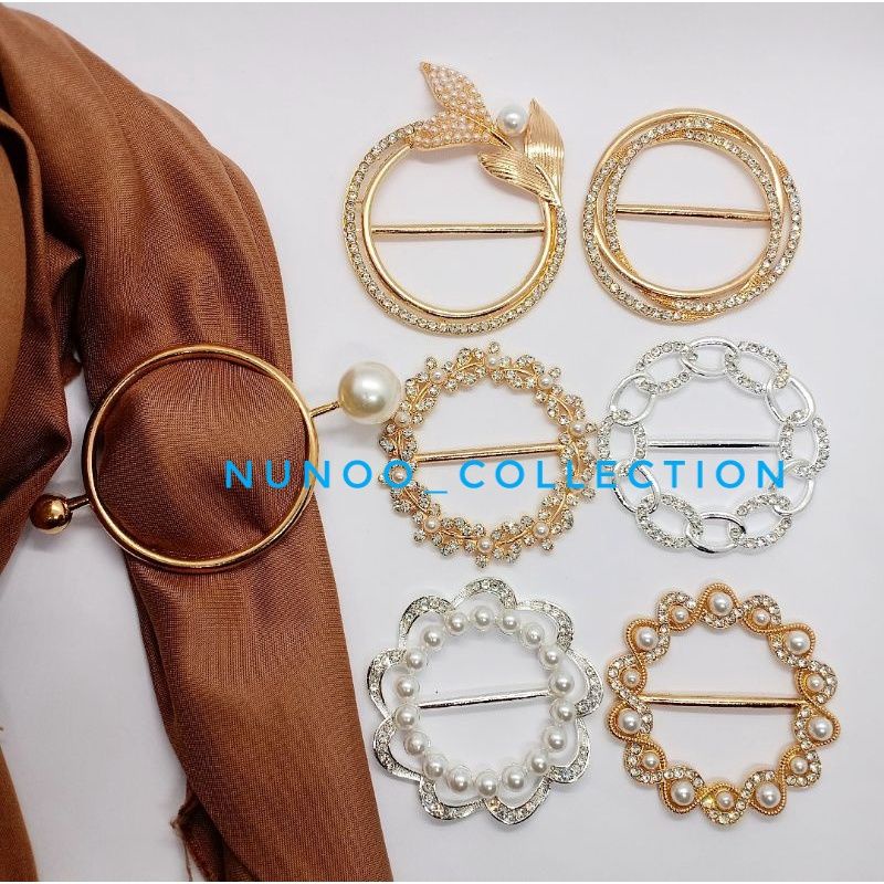 Ring Gesper / Ring Hijab Simple / Gesper Murah Mewah Kekinian