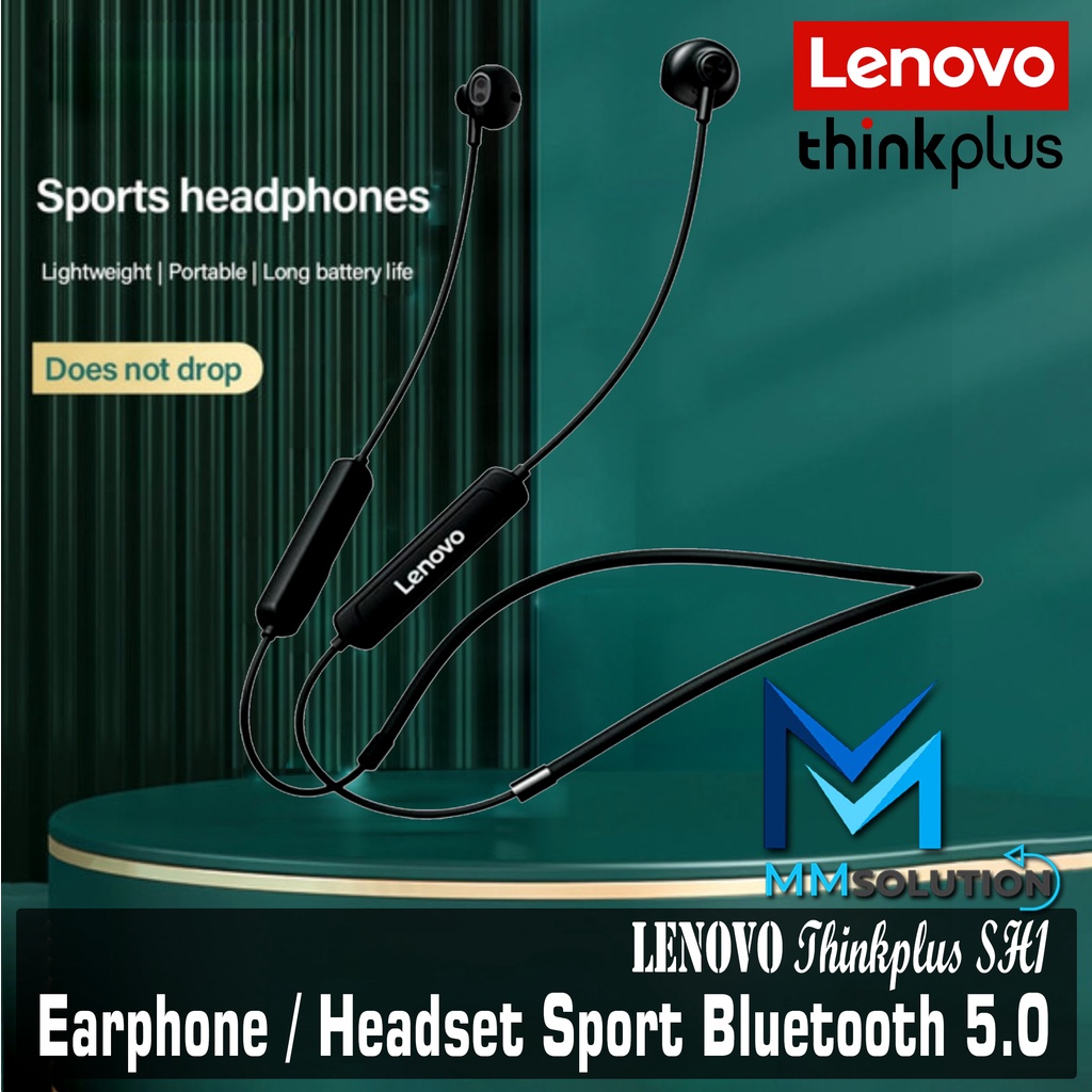 LENOVO Thinkplus SH1 Sport Bluetooth Earphone Headset / Handsfree 5.0