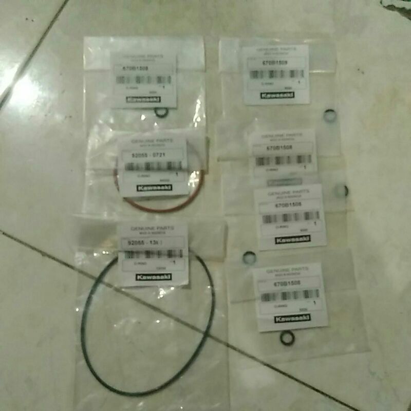 karet oring seal sil head ninja 150rr