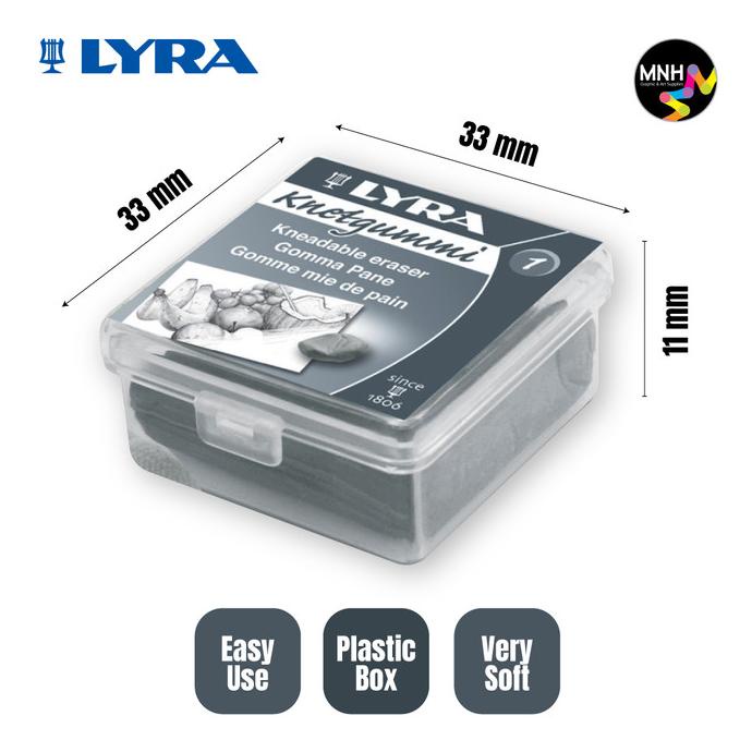 

PROMO LYRA PLASTICINE / KNEADABLE ERASER 20GR LIMITED EDITION