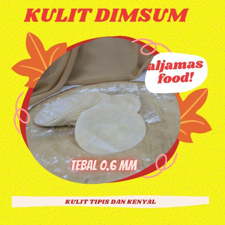 

Lebih hemat--Kulit Dimsum 8.5 Cm isi 100 pangsit/gyoza